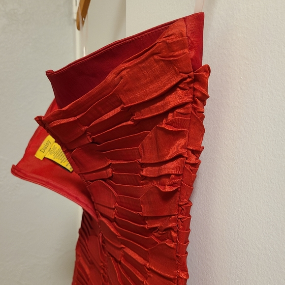 Red Mini Dress - Picture 4 of 5